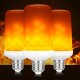 E27 3W LED Flame Effect Fire Light Bulb Gravity Sensor Lamp Party Home Decoration AC85-265V