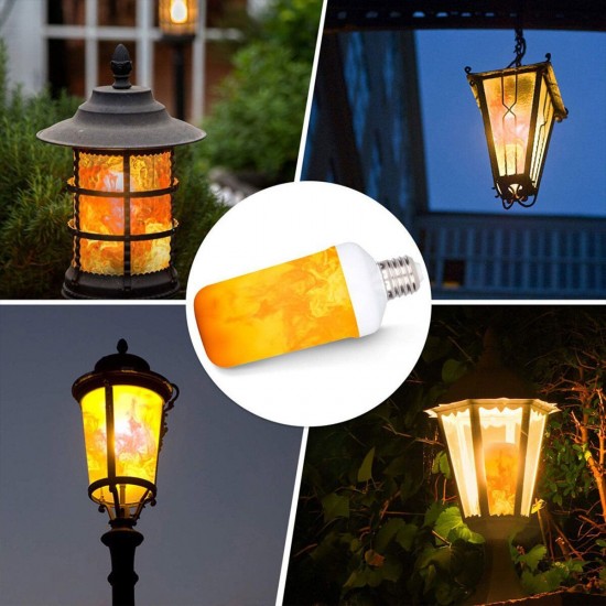 E27 3W LED Flame Effect Fire Light Bulb Gravity Sensor Lamp Party Home Decoration AC85-265V E27 3W LED Flame Effect Fire Light Bulb Gravity Sensor Lamp Party Home Decoration AC85-265V