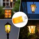 E27 3W LED Flame Effect Fire Light Bulb Gravity Sensor Lamp Party Home Decoration AC85-265V