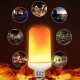 E27 3W LED Flame Effect Fire Light Bulb Gravity Sensor Lamp Party Home Decoration AC85-265V