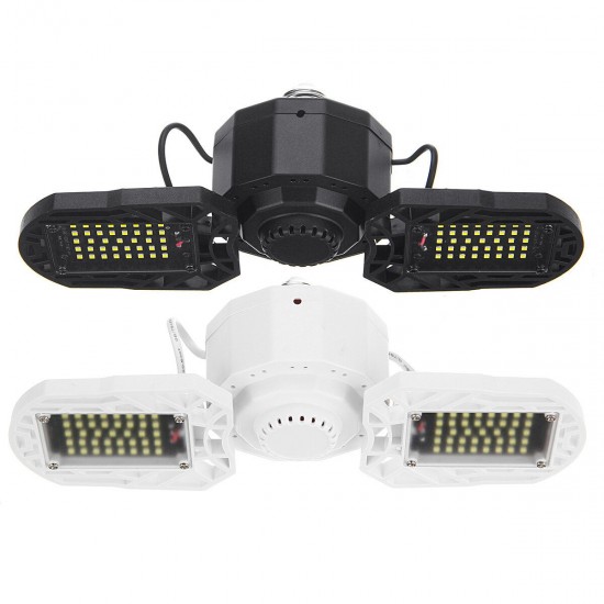 E27 40W 4000LM LED Garage Lights Deformable Garage Ceiling Light