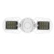 E27 40W 4000LM LED Garage Lights Deformable Garage Ceiling Light