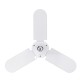 E27 45W LED Bulb Foldable White Color Fan Blade Adjustable Ceiling Lamp AC85-256V E27 45W LED Bulb Foldable White Color Fan Blade Adjustable Ceiling Lamp AC85-256V