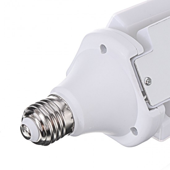 E27 45W LED Bulb Foldable White Color Fan Blade Adjustable Ceiling Lamp AC85-256V E27 45W LED Bulb Foldable White Color Fan Blade Adjustable Ceiling Lamp AC85-256V