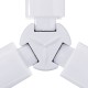E27 45W LED Bulb Foldable White Color Fan Blade Adjustable Ceiling Lamp AC85-256V E27 45W LED Bulb Foldable White Color Fan Blade Adjustable Ceiling Lamp AC85-256V