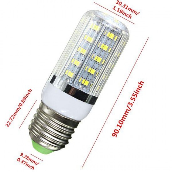 E27 4.5W White/Warm White 36 SMD 5730 LED Corn Light Bulb 220V