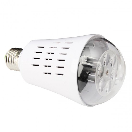 E27 4W 85-265V LED Moving Pigeon Landscape Laser Projector Stage Light Lamp Bulb Decor