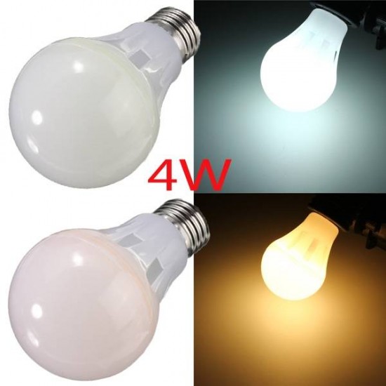 E27 4W COB Globe Light Bulb Warm White/White Non-dimmable 85-265V E27 4W COB Globe Light Bulb Warm White/White Non-dimmable 85-265V