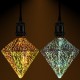 E27 4W Polyhedron LED Retro Edison Decor Glass Bulb Light Lamp AC85-265V E27 4W Polyhedron LED Retro Edison Decor Glass Bulb Light Lamp AC85-265V