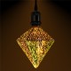 E27 4W Polyhedron LED Retro Edison Decor Glass Bulb Light Lamp AC85-265V E27 4W Polyhedron LED Retro Edison Decor Glass Bulb Light Lamp AC85-265V