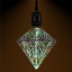 E27 4W Polyhedron LED Retro Edison Decor Glass Bulb Light Lamp AC85-265V E27 4W Polyhedron LED Retro Edison Decor Glass Bulb Light Lamp AC85-265V