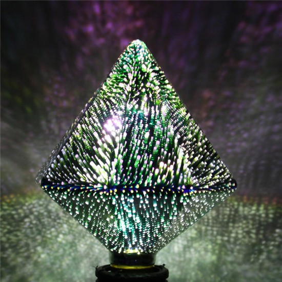 E27 4W Polyhedron LED Retro Edison Decor Glass Bulb Light Lamp AC85-265V E27 4W Polyhedron LED Retro Edison Decor Glass Bulb Light Lamp AC85-265V