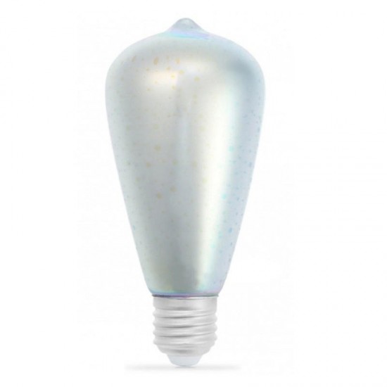 E27 4W ST64 3D Fireworks LED Retro Edison Glass Bulb Light Lamp AC85-265V E27 4W ST64 3D Fireworks LED Retro Edison Glass Bulb Light Lamp AC85-265V