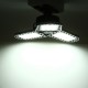 E27 5000K Three Leaf Garage Work Lights Ceiling Deformable Fixture Shop Lamp E27 5000K Three Leaf Garage Work Lights Ceiling Deformable Fixture Shop Lamp
