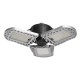 E27 5000K Three Leaf Garage Work Lights Ceiling Deformable Fixture Shop Lamp E27 5000K Three Leaf Garage Work Lights Ceiling Deformable Fixture Shop Lamp