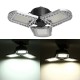 E27 5000K Three Leaf Garage Work Lights Ceiling Deformable Fixture Shop Lamp E27 5000K Three Leaf Garage Work Lights Ceiling Deformable Fixture Shop Lamp