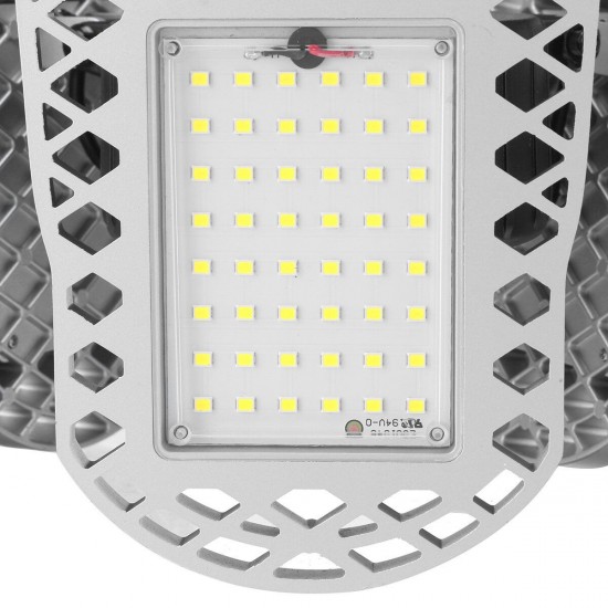 E27 5000K Three Leaf Garage Work Lights Ceiling Deformable Fixture Shop Lamp E27 5000K Three Leaf Garage Work Lights Ceiling Deformable Fixture Shop Lamp