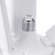 E27 50W 2835SMD 4+1 Leaves Foldable 180LED Garage Lamp Indoor Light Bulb for Basement Parking Lot AC110-265V