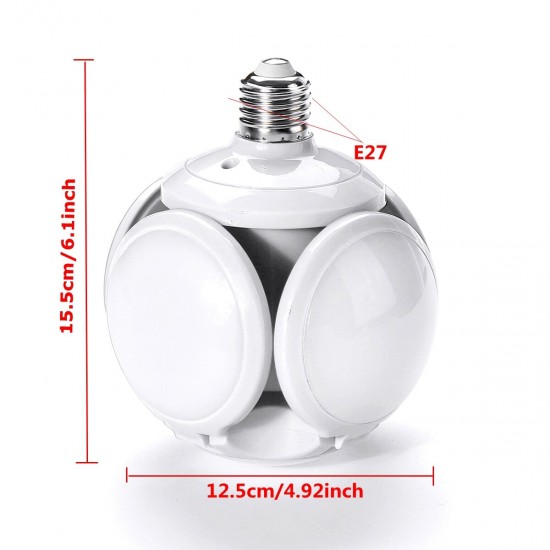 E27 50W Deformable Football Night Light LED Bulb Ceiling Bar Lamp 100-265V E27 50W Deformable Football Night Light LED Bulb Ceiling Bar Lamp 100-265V