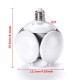 E27 50W Deformable Football Night Light LED Bulb Ceiling Bar Lamp 100-265V