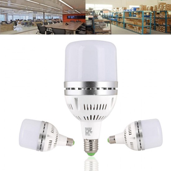 E27 50W SMD3030 3000LM Pure White High Power LED Spotlight Light Bulb for Workshop AC85-265V E27 50W SMD3030 3000LM Pure White High Power LED Spotlight Light Bulb for Workshop AC85-265V