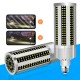 E27 54W Without Lamp Cover Fan Cooling 296 LED Corn Light Bulb for Store Home Factory AC100-277V