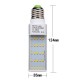 E27 5W 420-450LM White/Warm White 25 2835 SMD LED Plug Light 90-260V