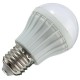 E27 5W 8 SMD 5630 Warm White/White Globe Ball Bulbs Plastic Lamp Lights 220-240V