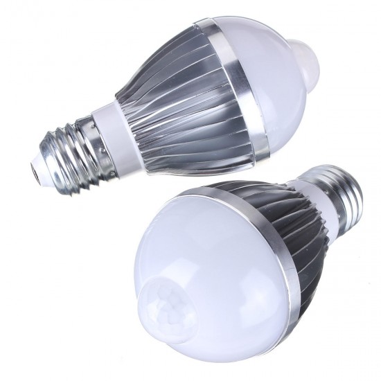 E27 5W Auto PIR Infrared Motion Sensor Detection LED Bulb Lamp 85-265V E27 5W Auto PIR Infrared Motion Sensor Detection LED Bulb Lamp 85-265V