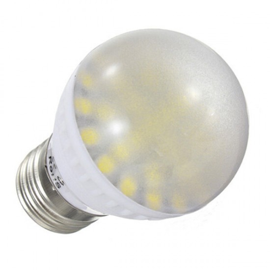 E27 5W Pure White 29 SMD 5050 LED Globe Light Bulb Lamp 110-240V