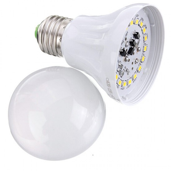 E27 5W White/Warm White 2835 SMD 18LED Light Bulb Lamp 110-130V