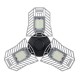 E27 60W 6000LM 144 LED Light Bulb Deformable Adjustable Daylight Shop Ceiling Garage Lamp AC220V