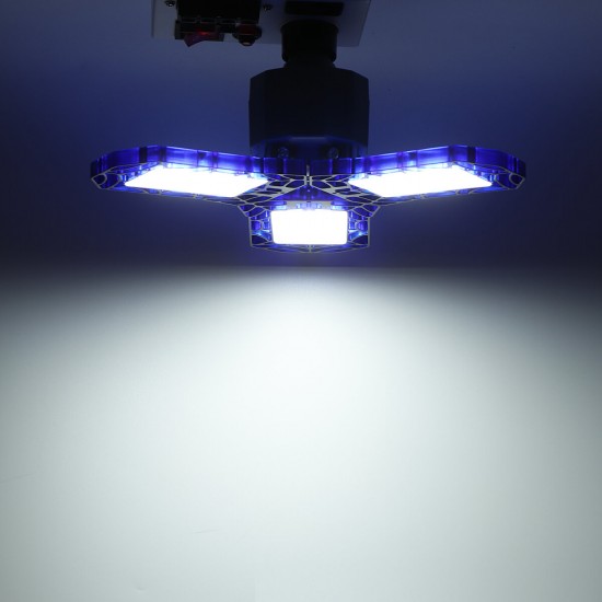 E27 60W Deformable LED Garage Light Foldable Ceiling Lighting High Bay Light Lamp AC85-265V E27 60W Deformable LED Garage Light Foldable Ceiling Lighting High Bay Light Lamp AC85-265V
