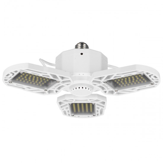 E27 60W LED Garage Lights Deformable Garage Ceiling Light Fixtures Lamp