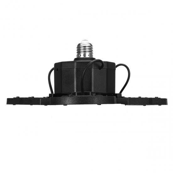 E27 60W LED Garage Lights Deformable Garage Ceiling Light Fixtures Lamp