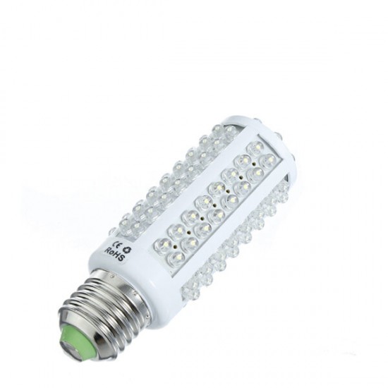 E27 6.5W Pure White 108-LED 450-Lumen LED Corn Light Lamp Bulb 220V