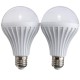 E27 6W 18 SMD 5630 Warm White/White Globe Ball LED Bulb Plastic Lamp Lights 220-240V