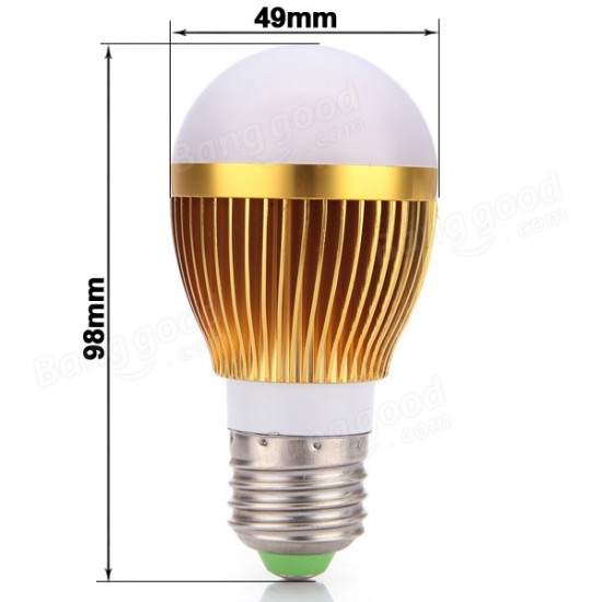 E27 6W Warm White Energy Saving LED Globe Light Lamp Bulb 110-240V E27 6W Warm White Energy Saving LED Globe Light Lamp Bulb 110-240V