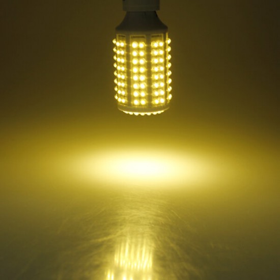 E27 7W 720LM Warm White 166LED Energy Saving LED Corn Light Bulb 110V