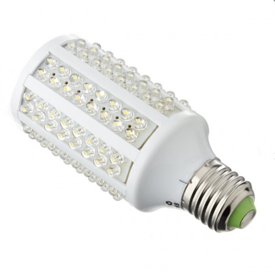 E27 7W 720LM Warm White 166LED Energy Saving LED Corn Light Bulb 110V