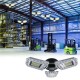 E27 80W SMD2835 Three-leaves LED Bulb Deformable Foldable Induction Light Sensor Garage Lamp AC100-277V E27 80W SMD2835 Three-leaves LED Bulb Deformable Foldable Induction Light Sensor Garage Lamp AC100-277V