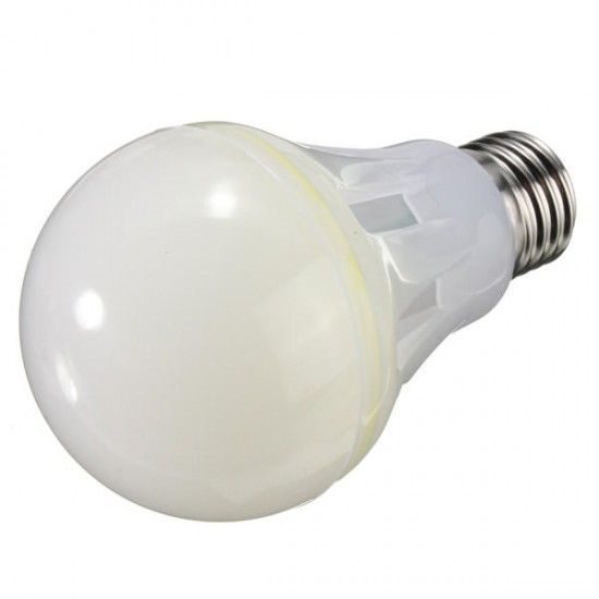 E27 8W COB Globe Light Bulb Warm White/White Non-dimmable 85-265V