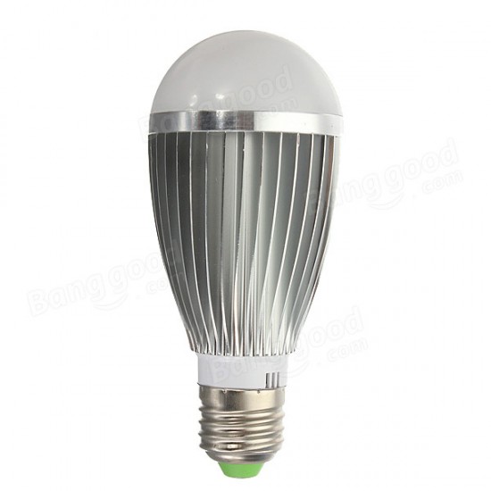 E27 8W Warm White/White Energy Saving LED Globe Light Bulb 110-240V