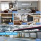 E27 90W Foldable Colorful LED Light Bulb 5-Leaf Angle Adjustable Deformable Garage Lamp for Indoor AC110-265V