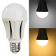 E27 9W SMD2835 48LEDs 900LM Warm White Cool White Globe Light Bulb No Flicker AC85-265V