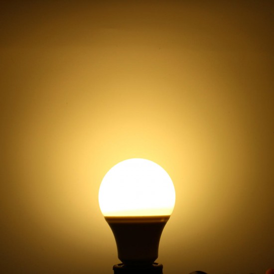 E27 B22 5W 10LEDs Warm White Pure White Light Control Bulb No Flicker Energy Saving AC85-265V E27 B22 5W 10LEDs Warm White Pure White Light Control Bulb No Flicker Energy Saving AC85-265V