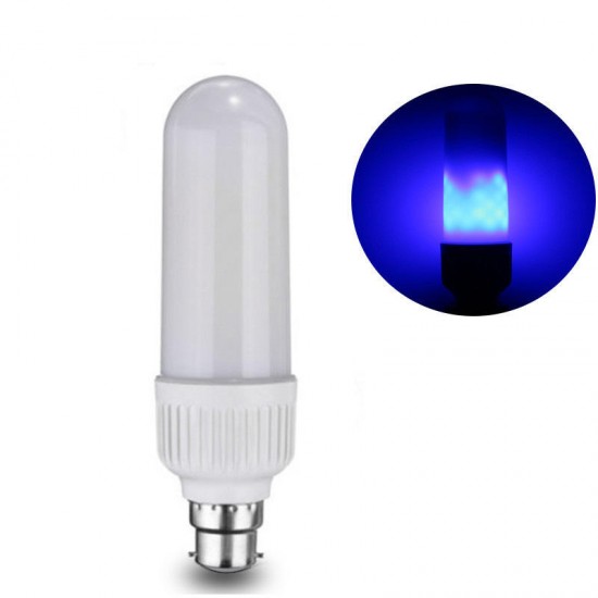 E27 B22 5W SMD2835 99LEDs Red Blue Green Flickering Flame Light Bulb AC85-265V E27 B22 5W SMD2835 99LEDs Red Blue Green Flickering Flame Light Bulb AC85-265V