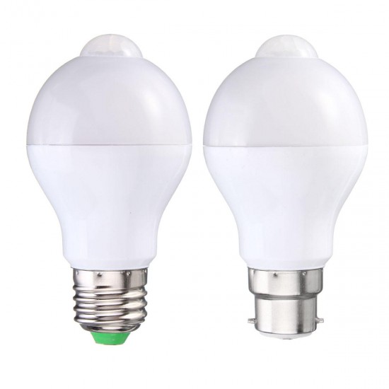 E27 B22 7W SMD5730 14LEDs Infrared Motion Sensor + Light Control Induction Light Bulb AC85-265V E27 B22 7W SMD5730 14LEDs Infrared Motion Sensor + Light Control Induction Light Bulb AC85-265V