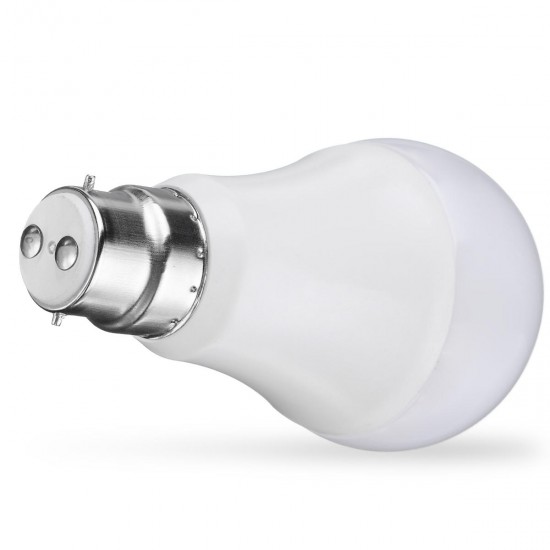 E27 B22 7W SMD5730 Warm White Pure White LED Light Control Bulb No Flicker AC85-265V