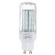 E27 B22 E12 E14 G9 GU10 6W 56 SMD 4014 LED Warm White White Cover Corn Bulb AC 110V